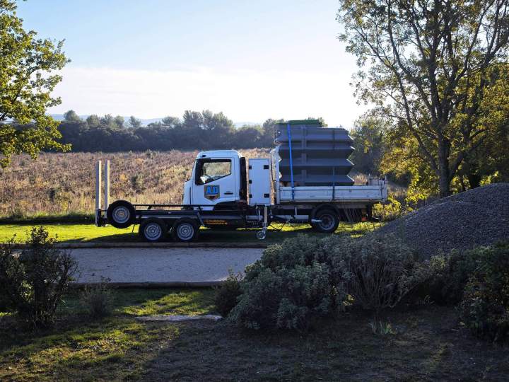 Camion intervention Vaucluse
